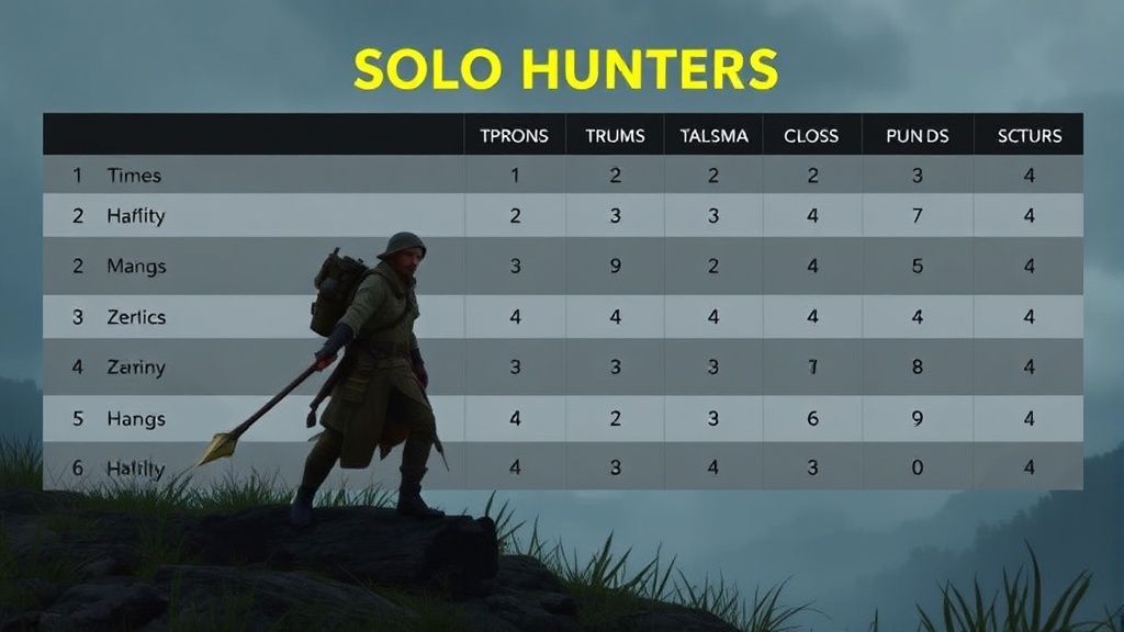 《Solo Hunters》职业强度排行榜：刺客登顶！实测最强职业获取攻略