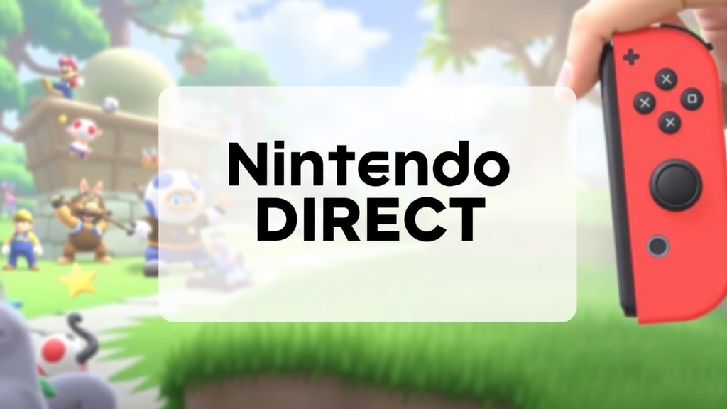 任天堂突袭！新直面会明晚炸裂开场，Switch 2下半年游戏阵容全曝光
